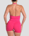 CORE SCRUNCH SHORTS - PITAYA