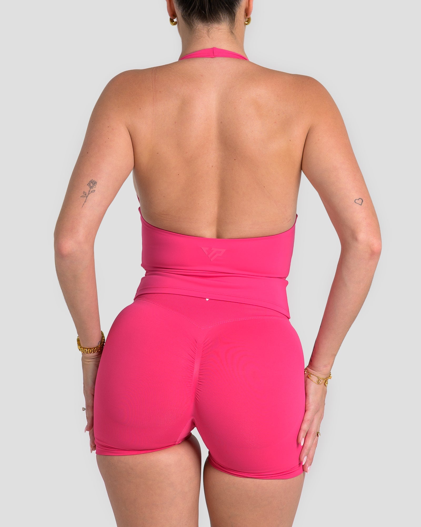 CORE SCRUNCH SHORTS - PITAYA