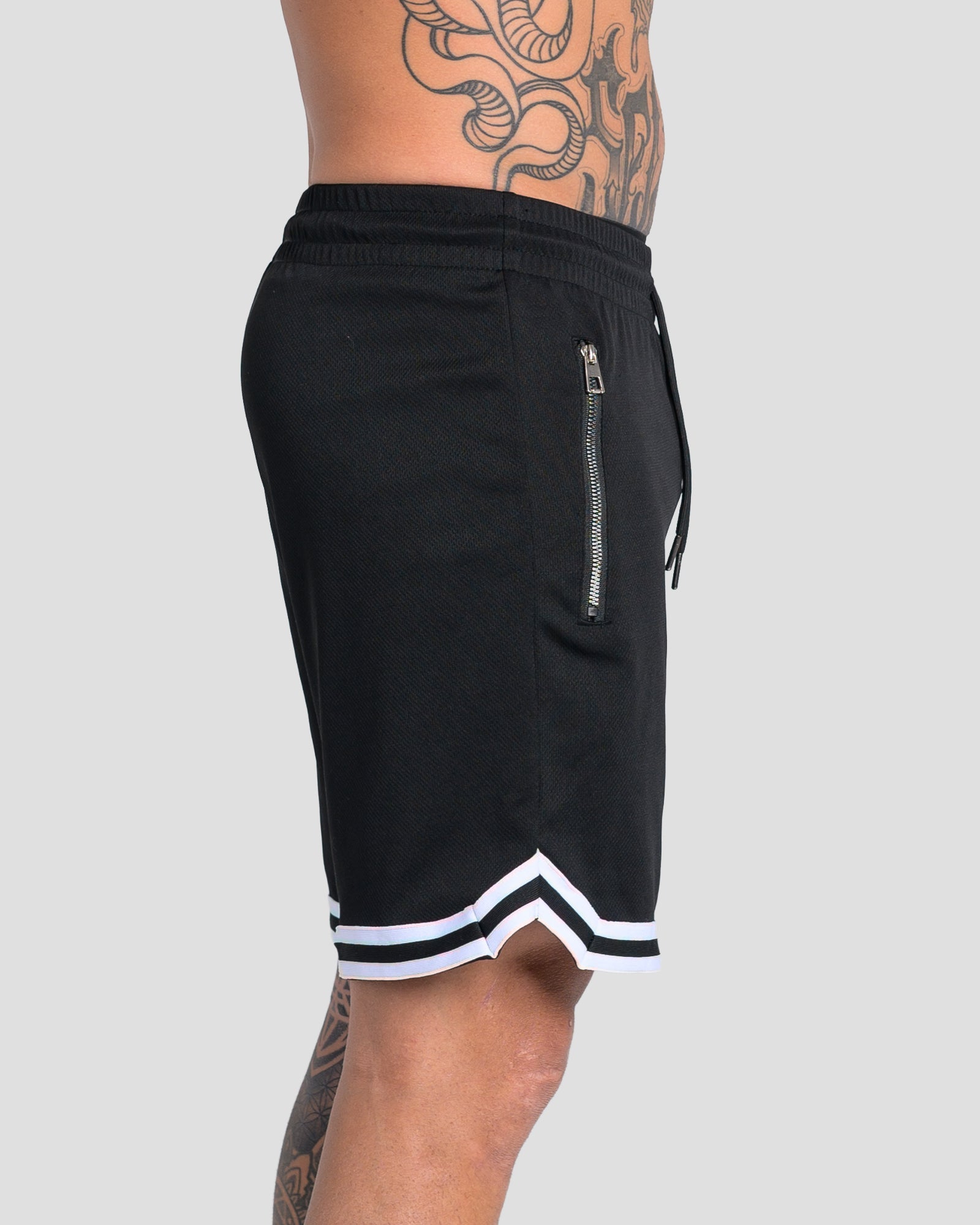 KTP MESH SHORTS - BLACK