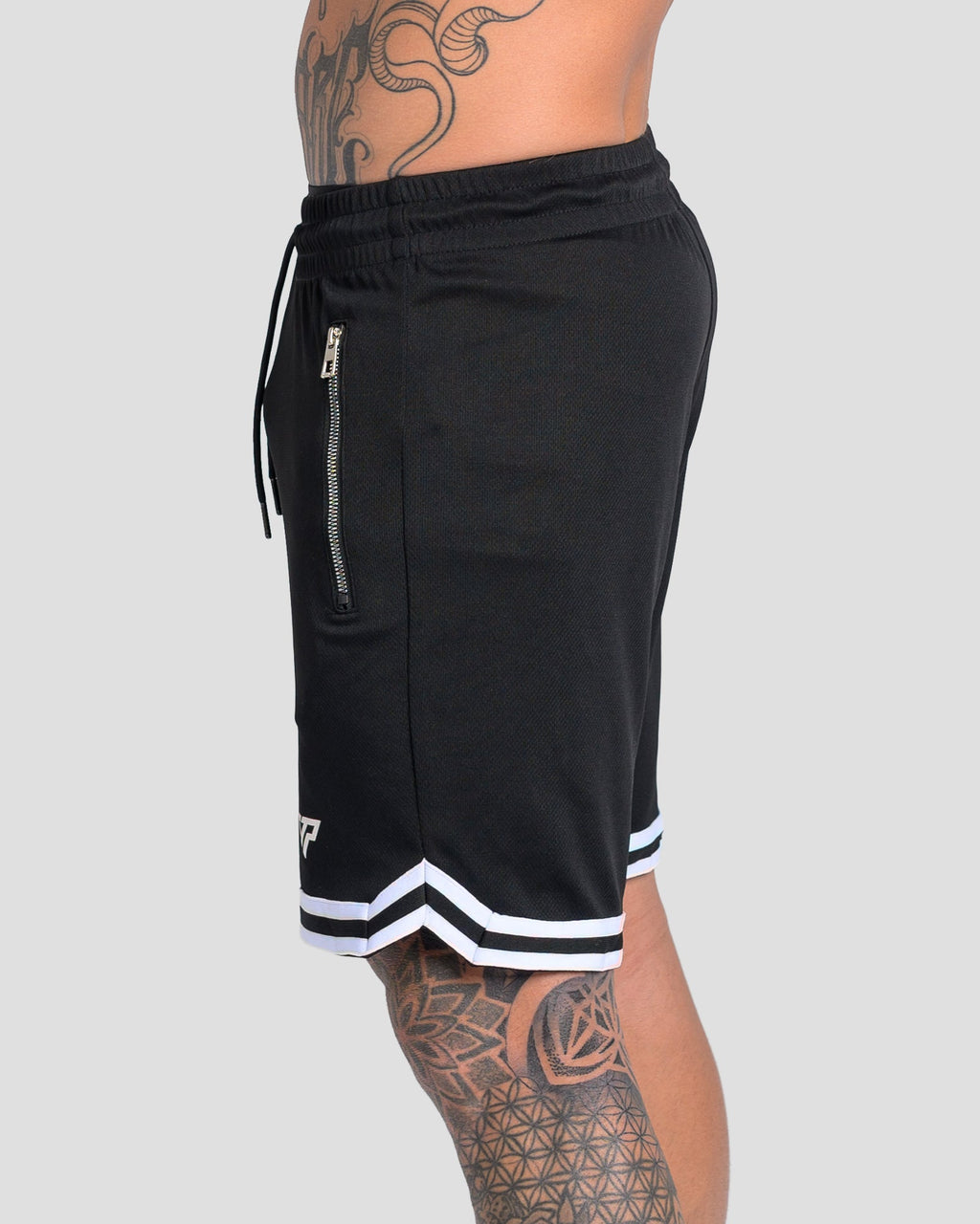 KTP MESH SHORTS - BLACK