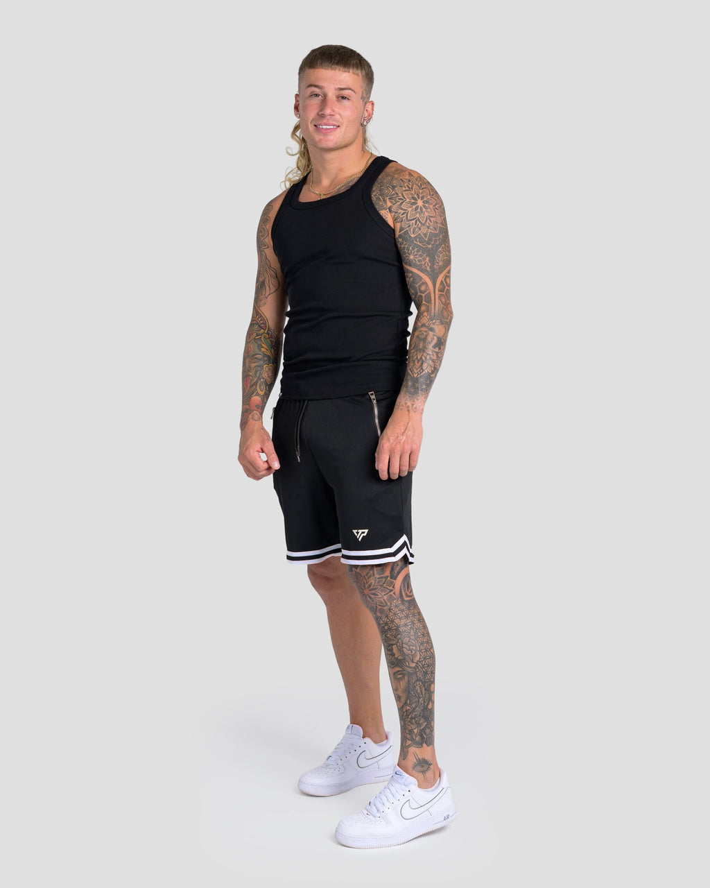 KTP MESH SHORTS - BLACK