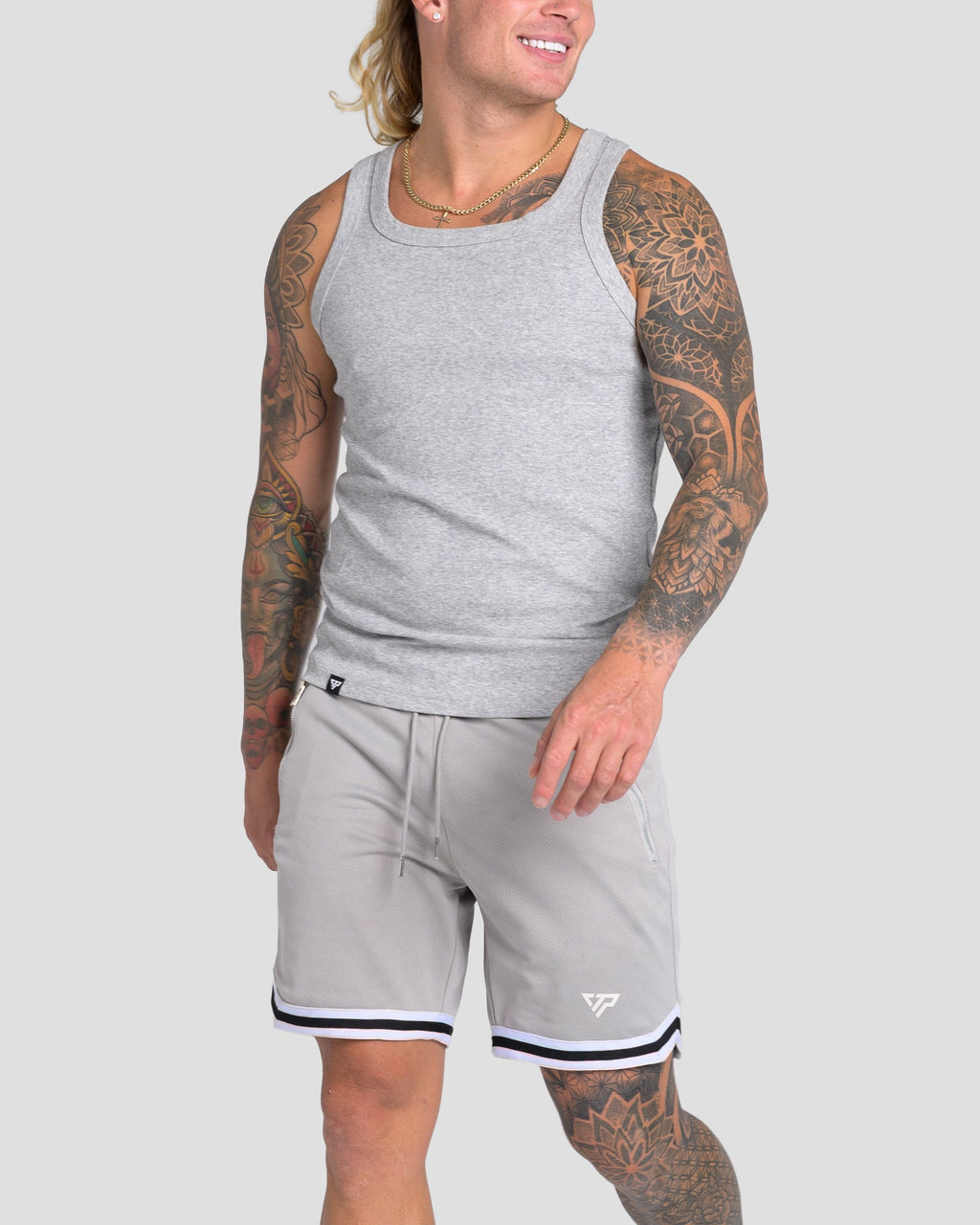 KTP MESH SHORTS - GREY