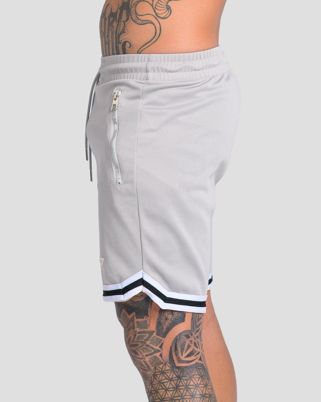 KTP MESH SHORTS - GREY
