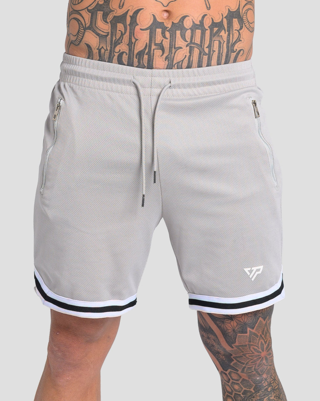 KTP MESH SHORTS - GREY