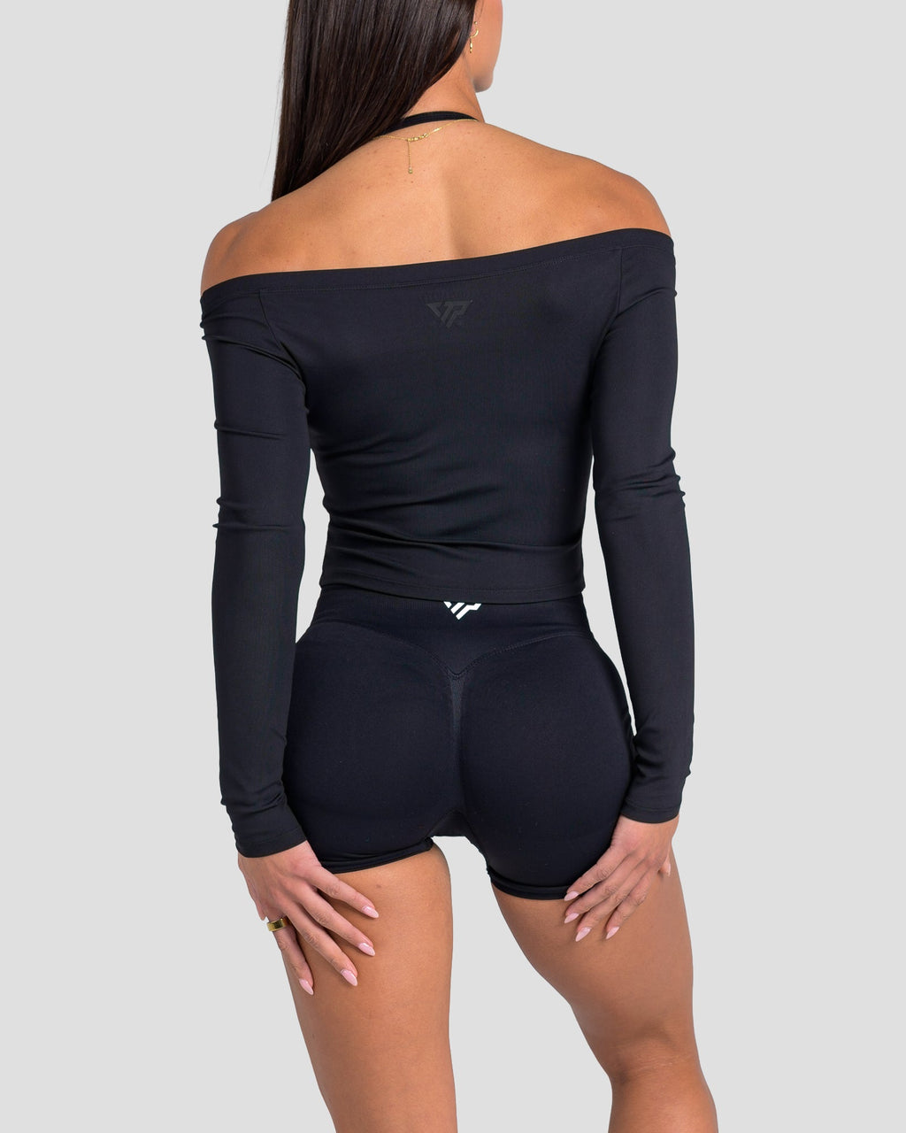 KTP RIBBED LONG SLEEVE - BLACK