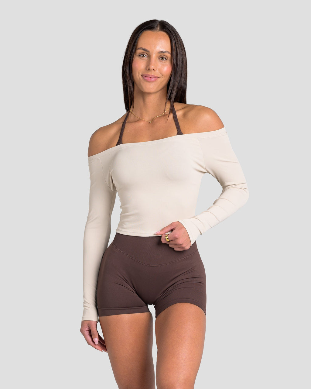 KTP RIBBED LONG SLEEVE - BONE