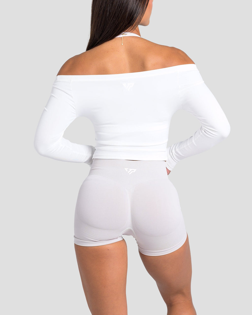 KTP RIBBED LONG SLEEVE - WHITE