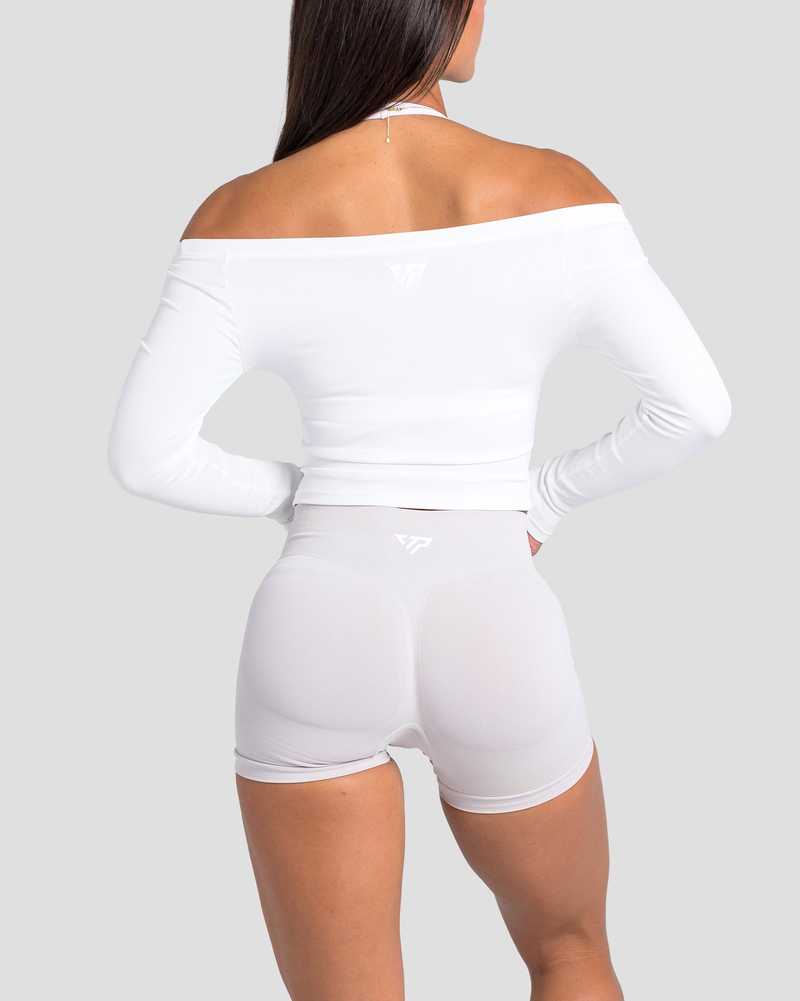 KTP RIBBED LONG SLEEVE - WHITE