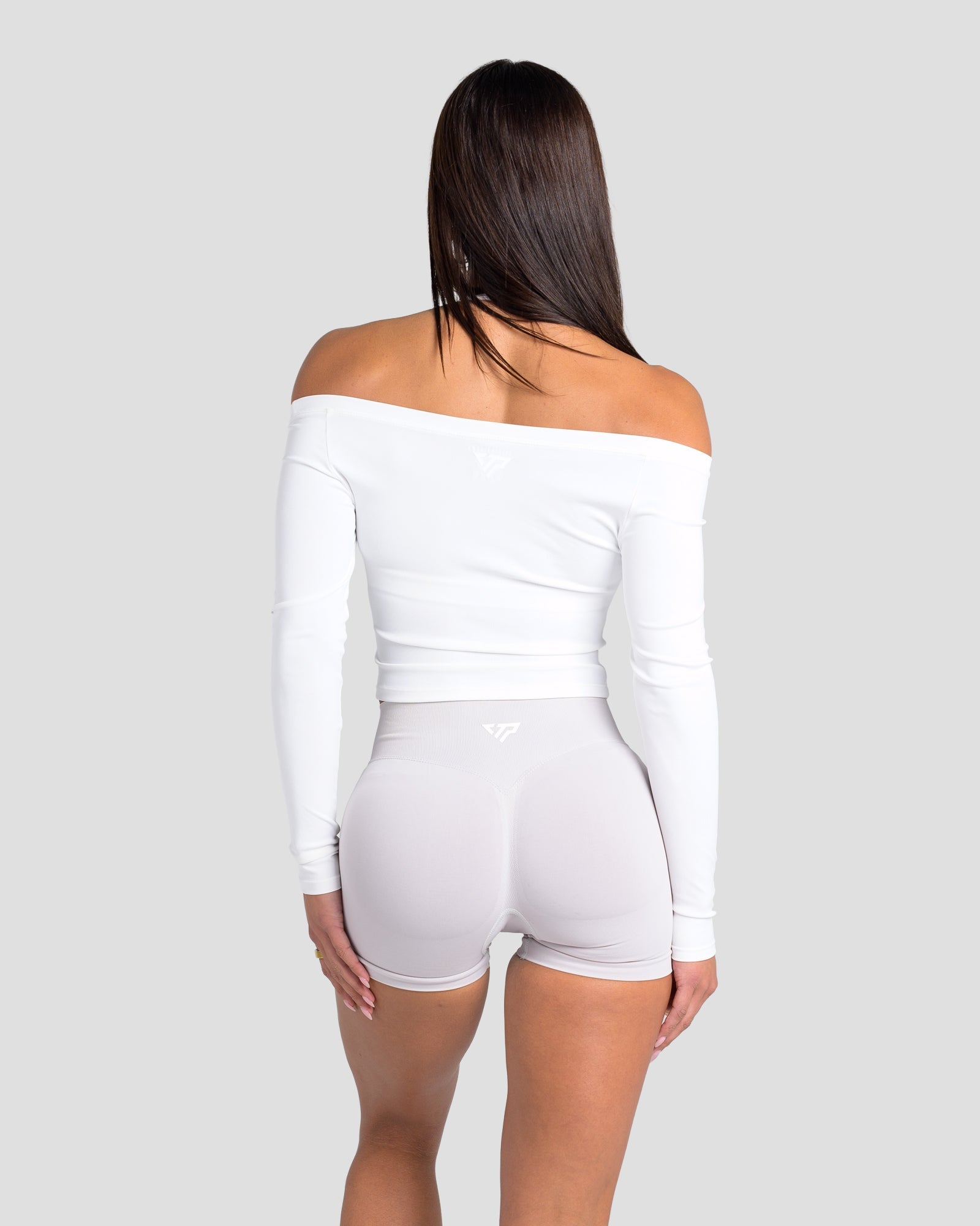 KTP RIBBED LONG SLEEVE - WHITE