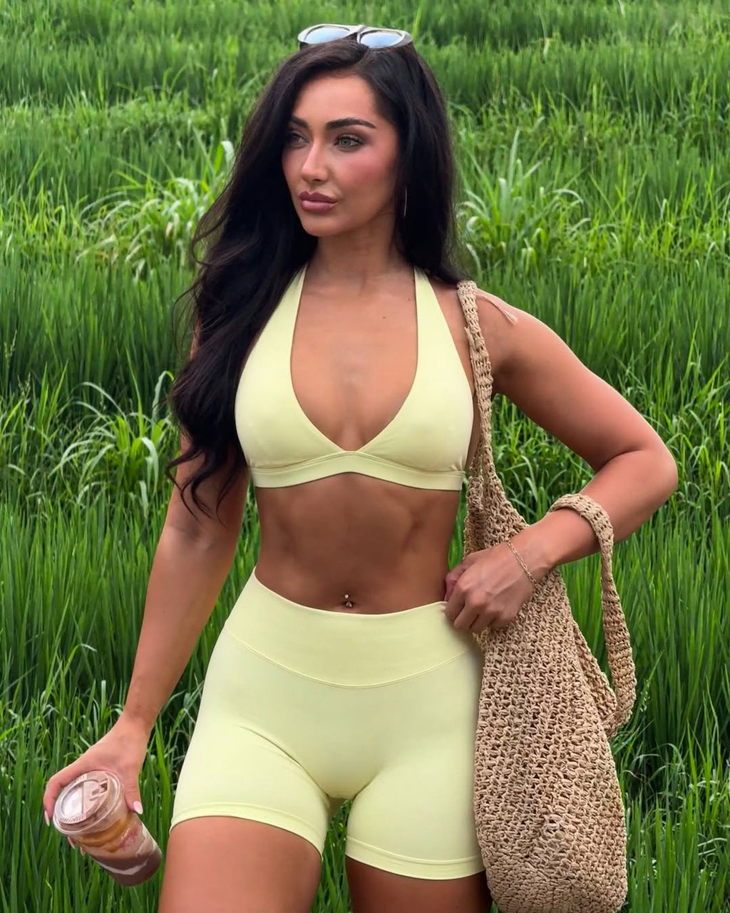 KAYLA CROP - LEMON