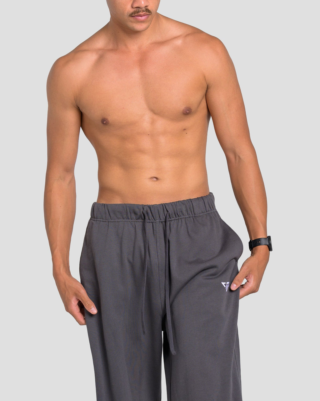 KTP STRAIGHT LEG JOGGER - MEDIUM GREY