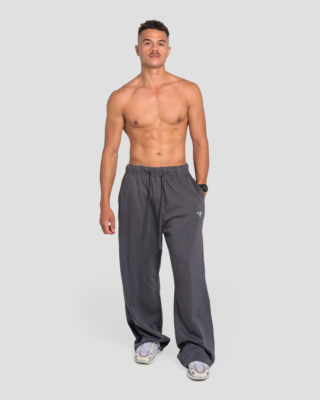 KTP STRAIGHT LEG JOGGER - MEDIUM GREY