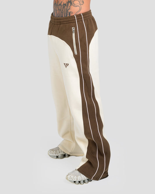 SUPERIOR TRACKPANTS - BROWN/BEIGE