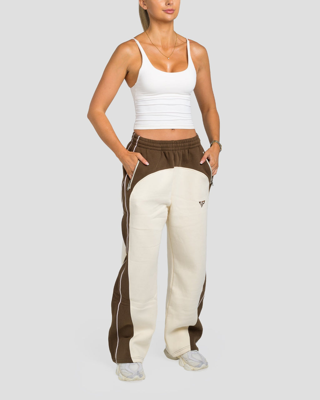 SUPERIOR TRACKPANTS - BROWN/BEIGE