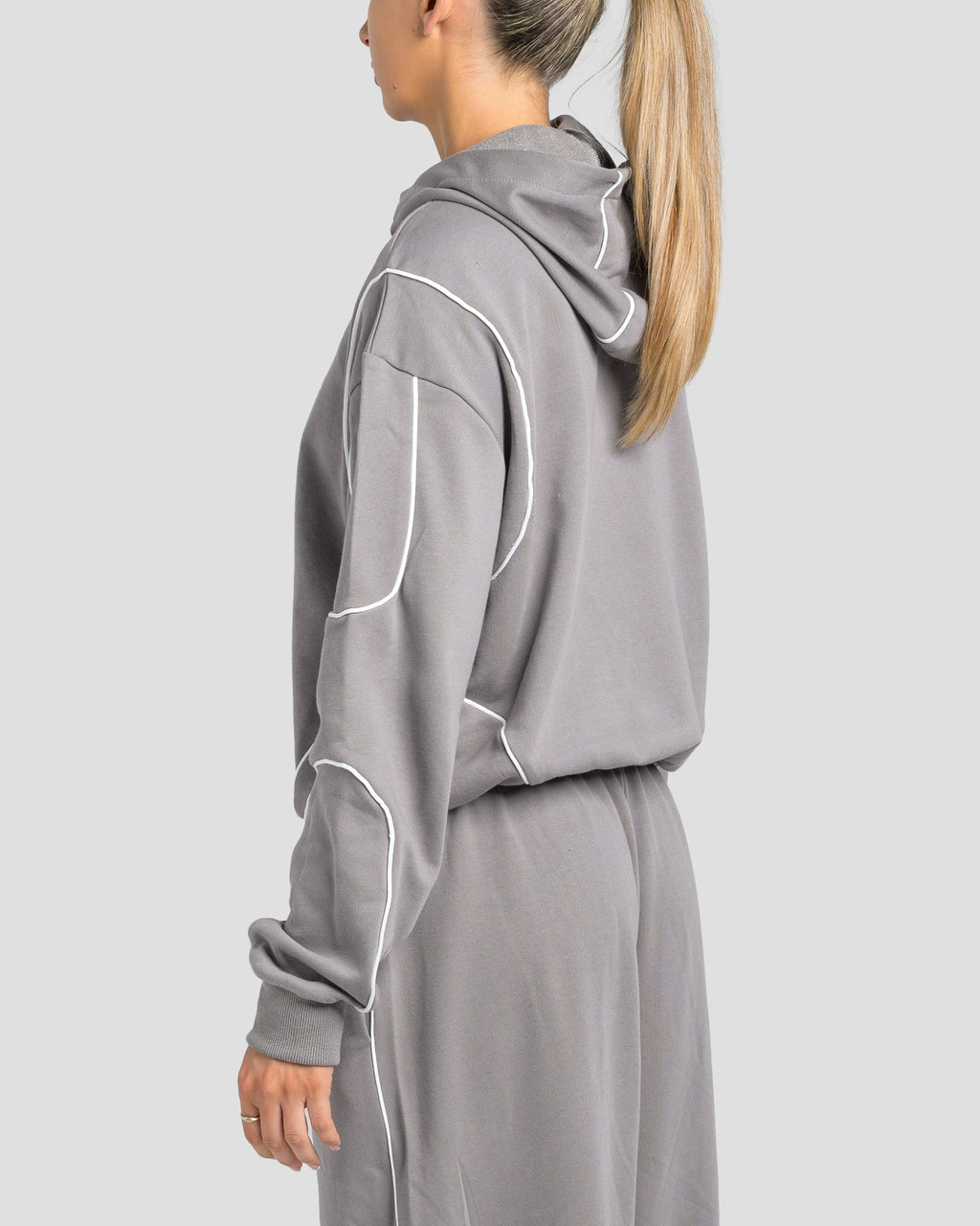 KTP SWEAT ZIP JACKET - GREY