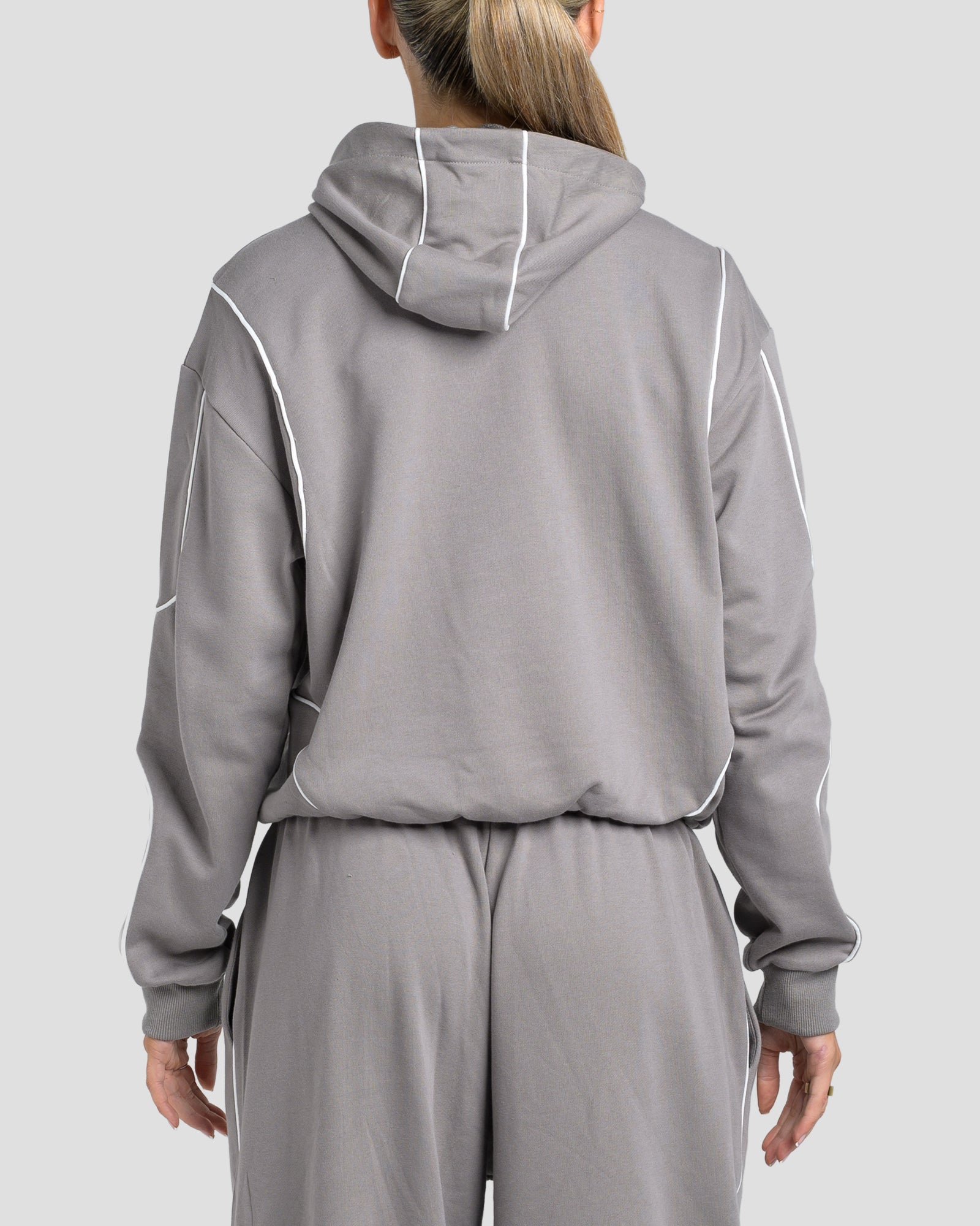 KTP SWEAT ZIP JACKET - GREY