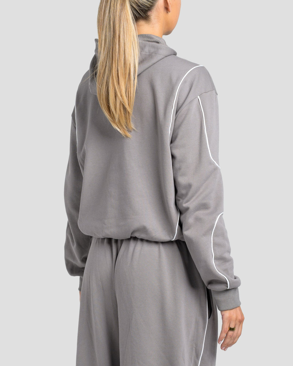 KTP SWEAT ZIP JACKET - GREY
