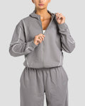 KTP SWEAT ZIP JACKET - GREY