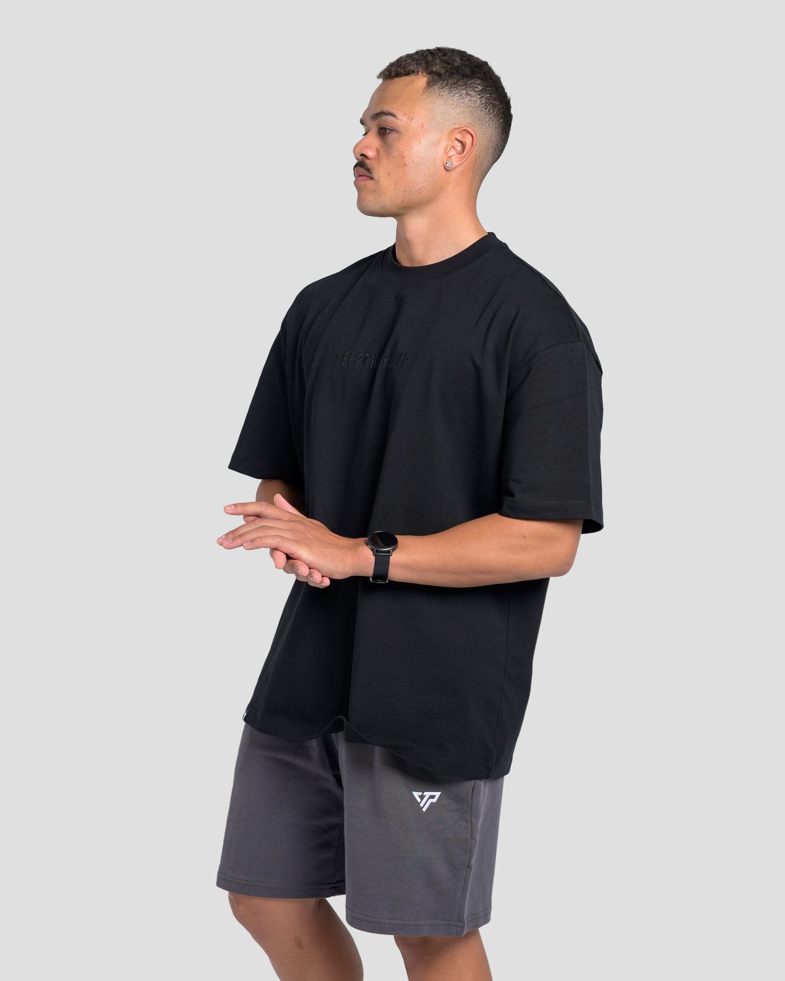 TONINO CASUAL SHORTS- CHARCOAL