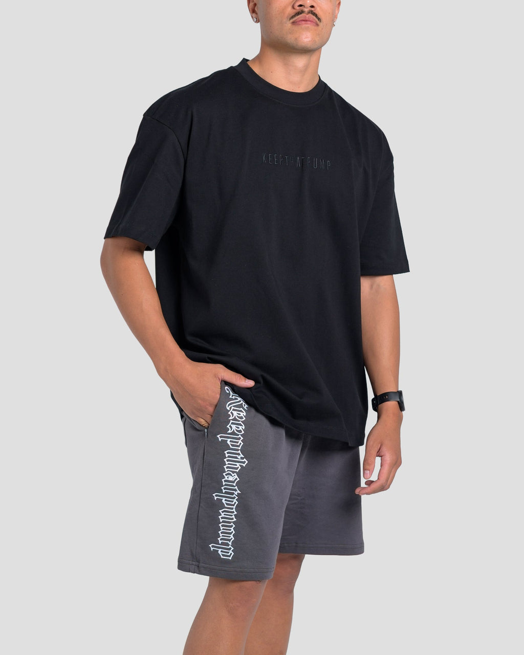 TONINO CASUAL SHORTS- CHARCOAL