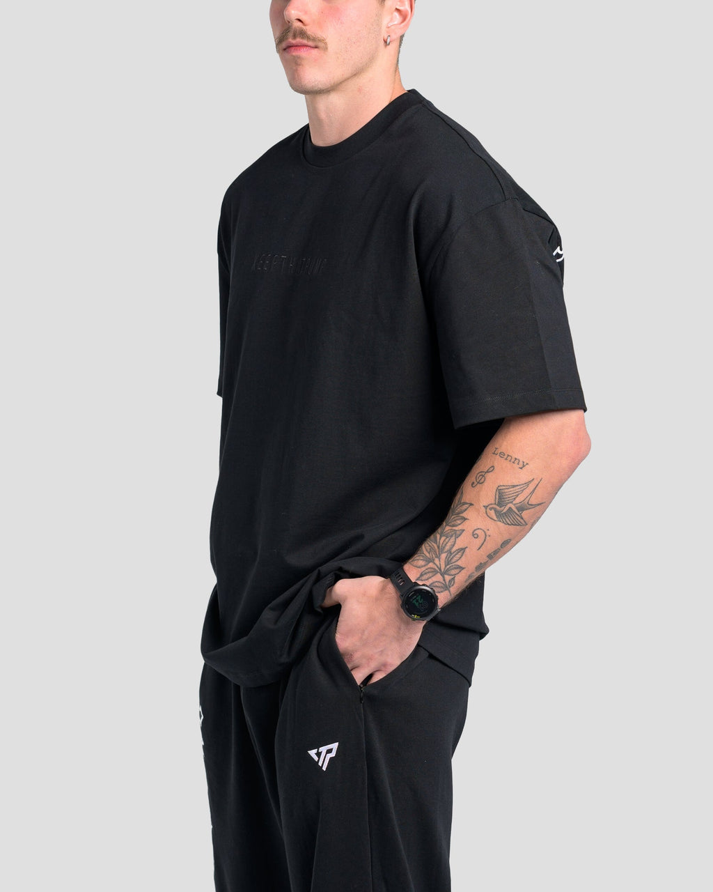 TONINO COTTON TEE - BLACK