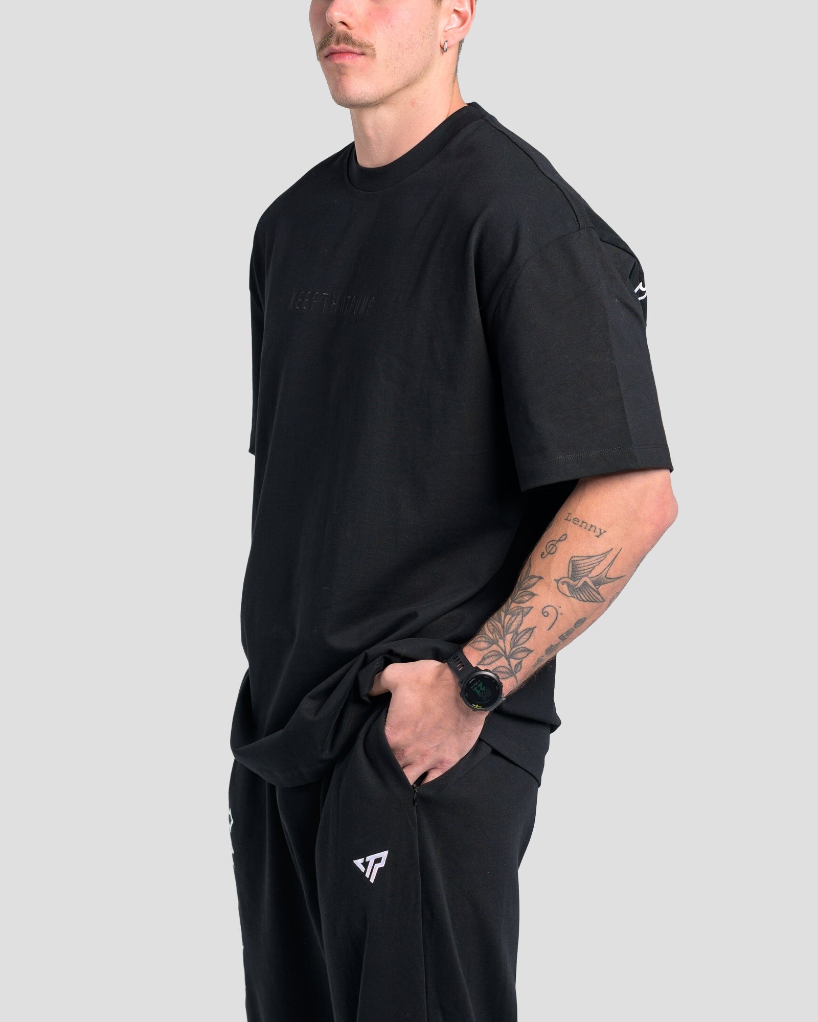 TONINO COTTON TEE - BLACK