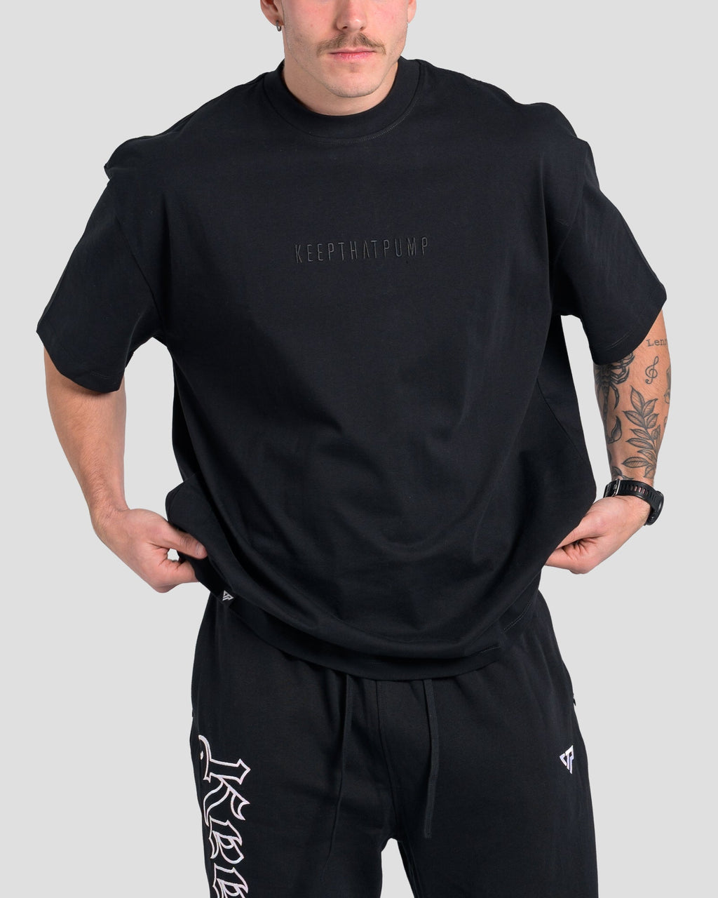 TONINO COTTON TEE - BLACK
