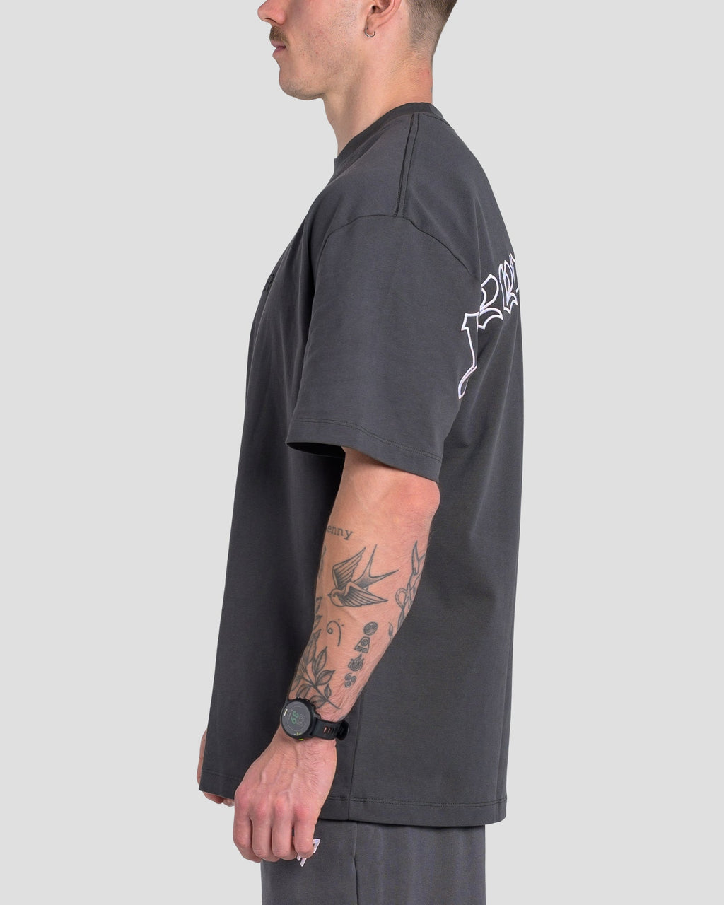 TONINO COTTON TEE - CHARCOAL