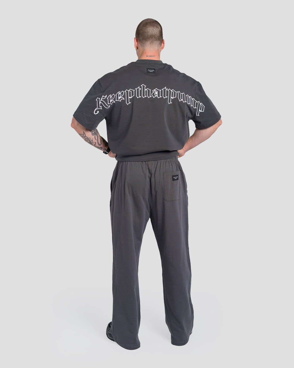 TONINO COTTON TEE - CHARCOAL