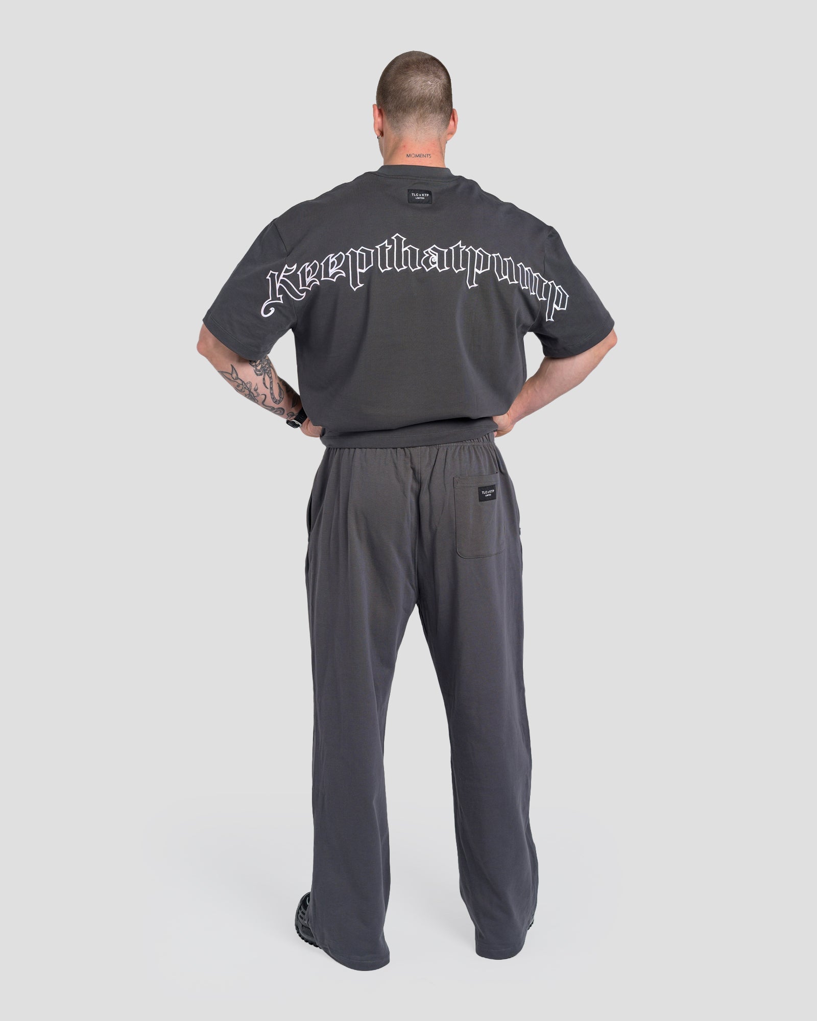 TONINO COTTON TEE - CHARCOAL
