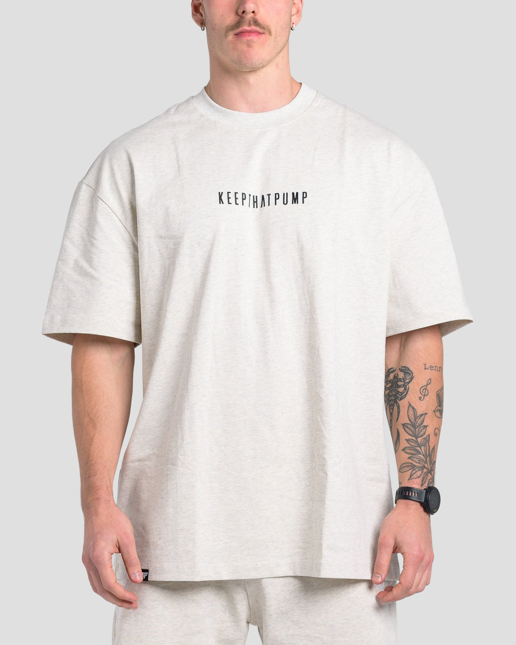 TONINO COTTON TEE - MARLE GREY