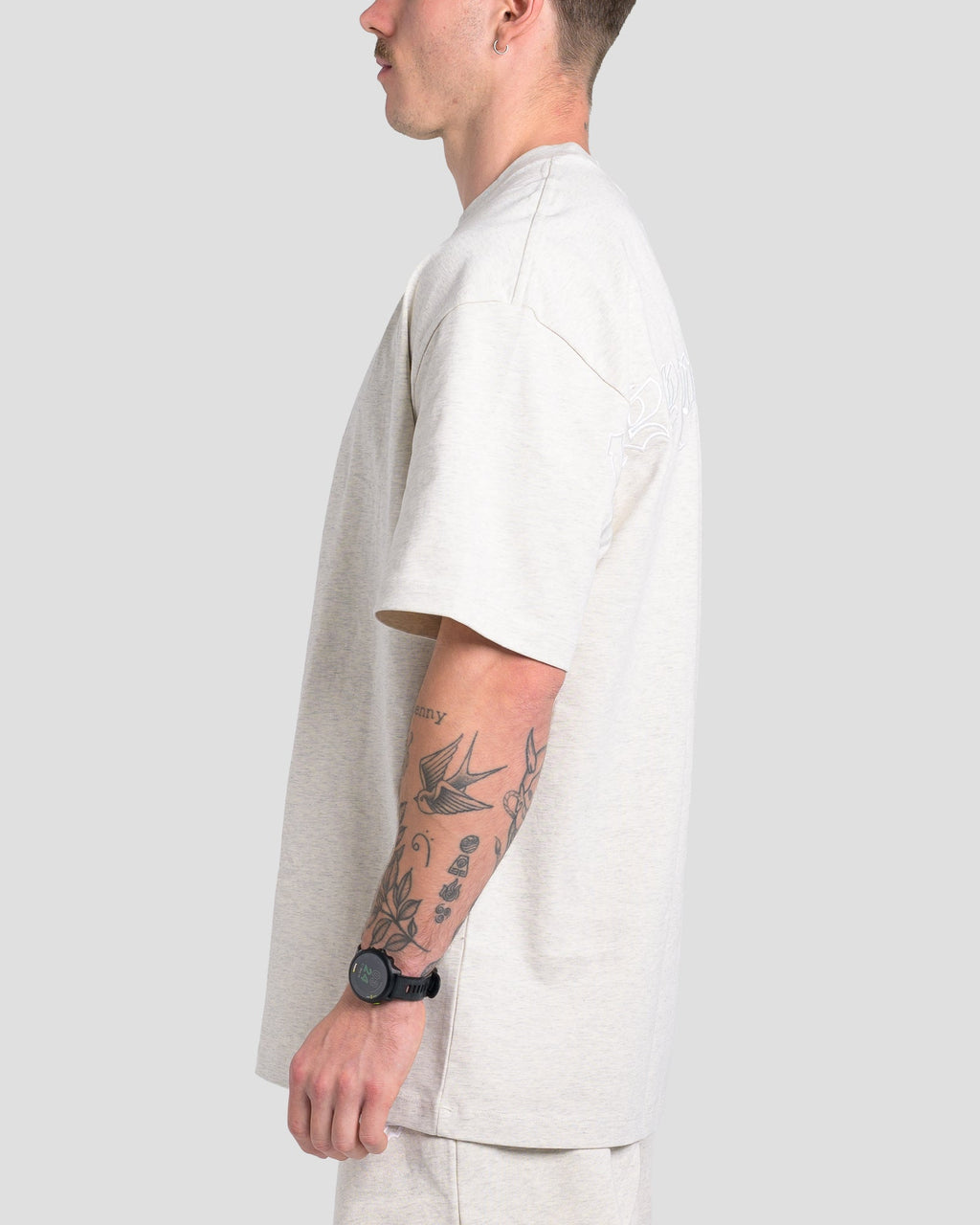 TONINO COTTON TEE - MARLE GREY