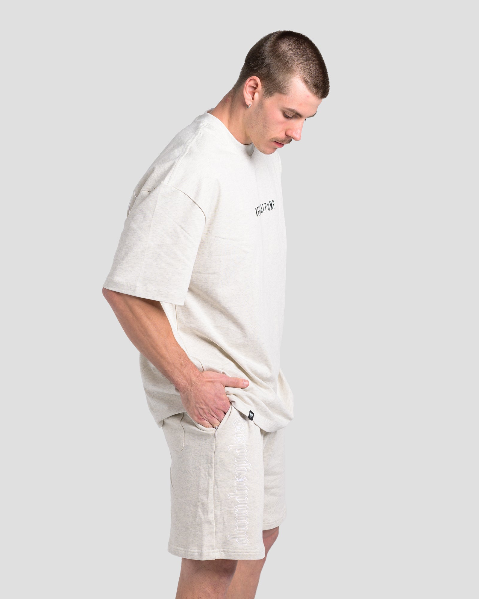 TONINO COTTON TEE - MARLE GREY