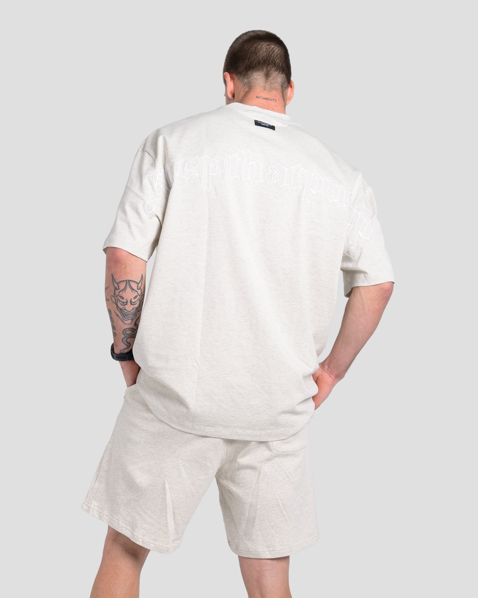 TONINO COTTON TEE - MARLE GREY