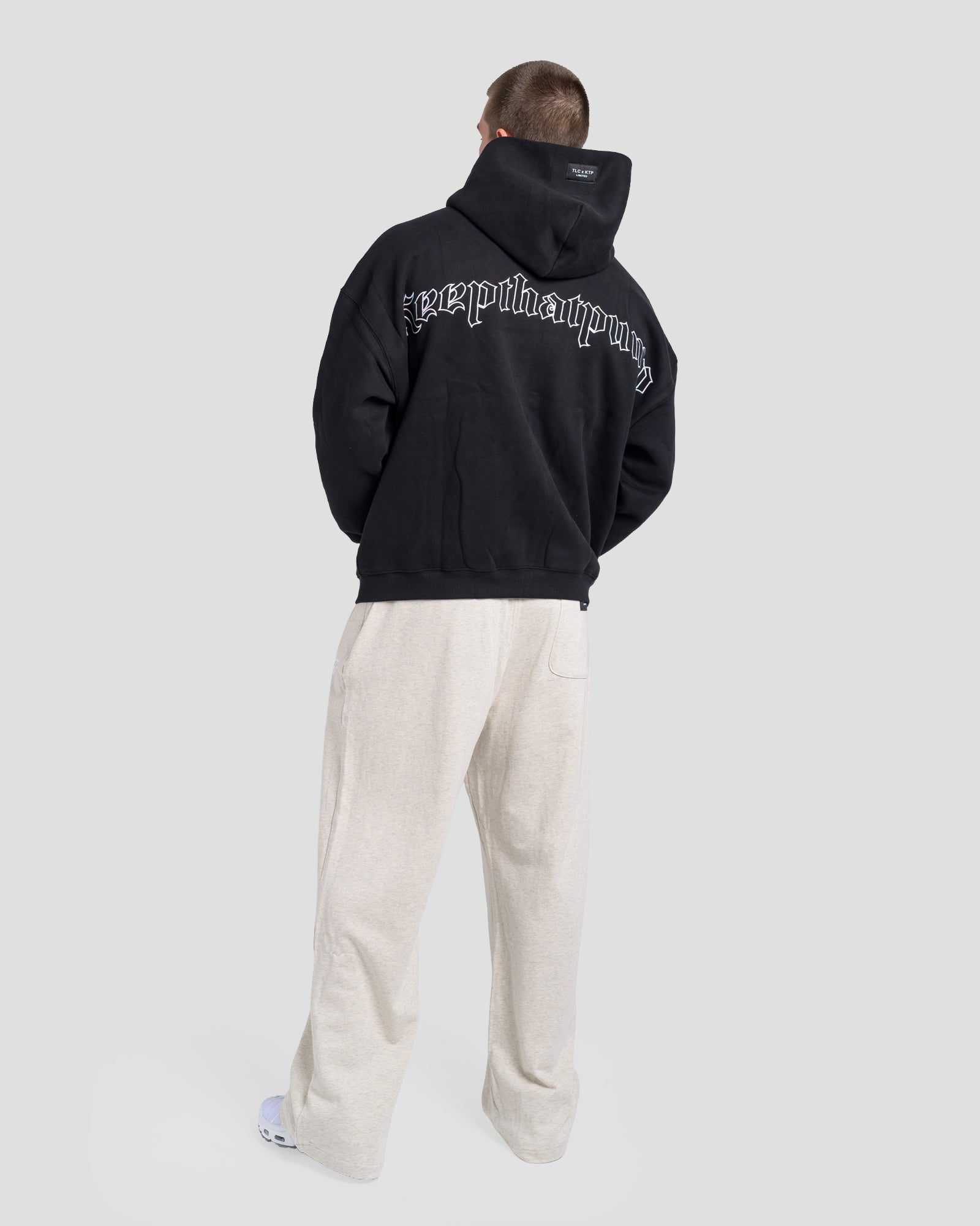 TONINO FULL ZIP JUMPER - BLACK