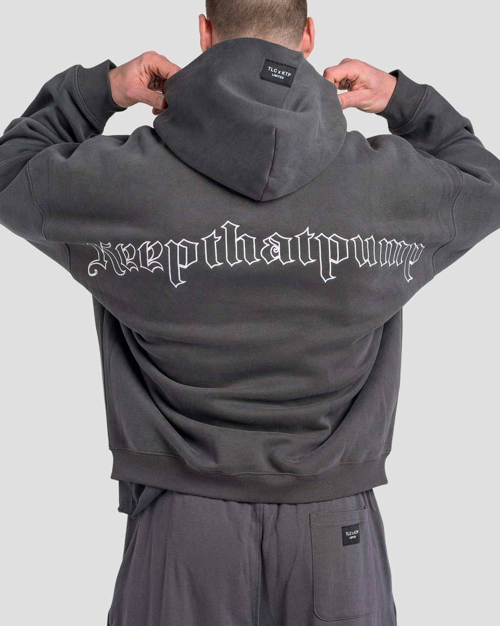 TONINO FULL ZIP JUMPER - CHARCOAL