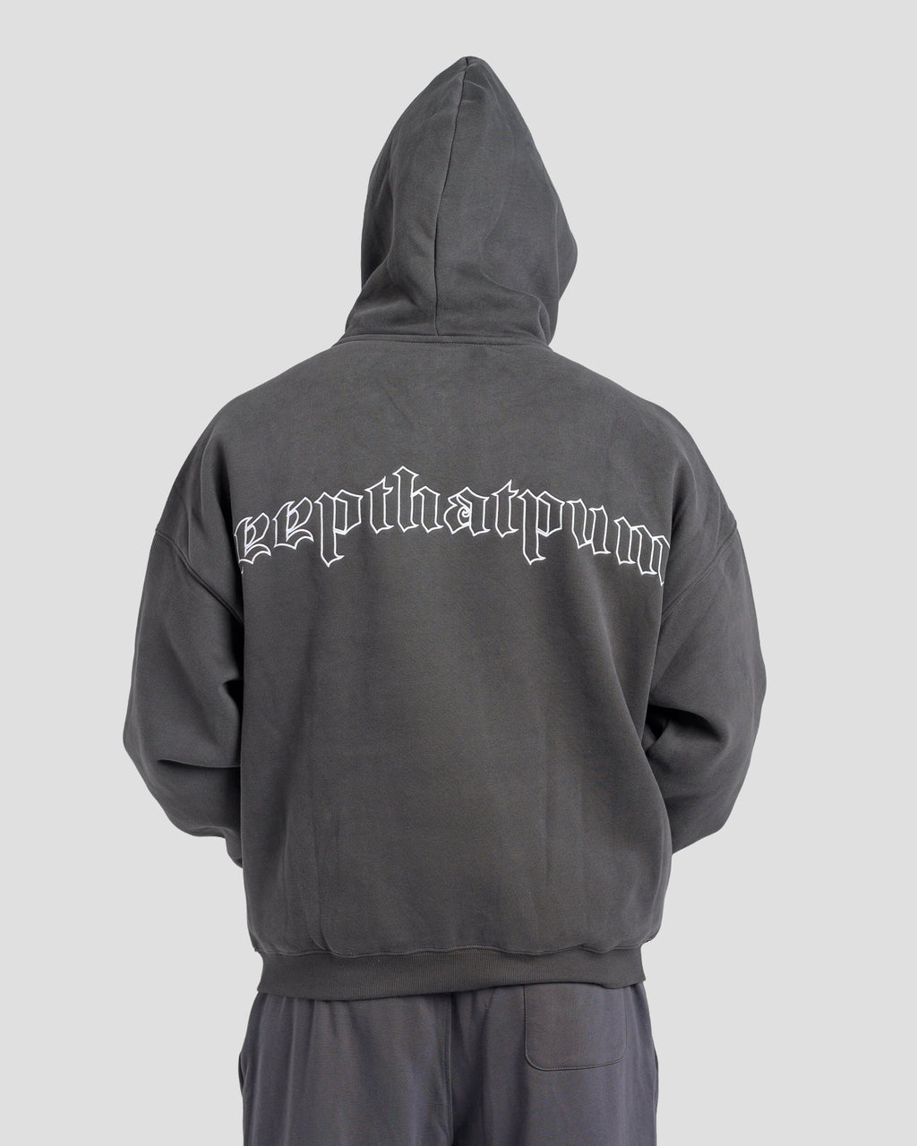 TONINO FULL ZIP JUMPER - CHARCOAL