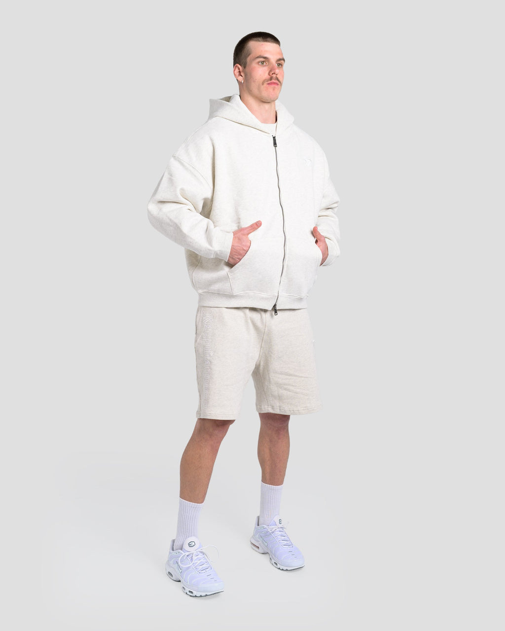TONINO FULL ZIP JUMPER - MARLE GREY