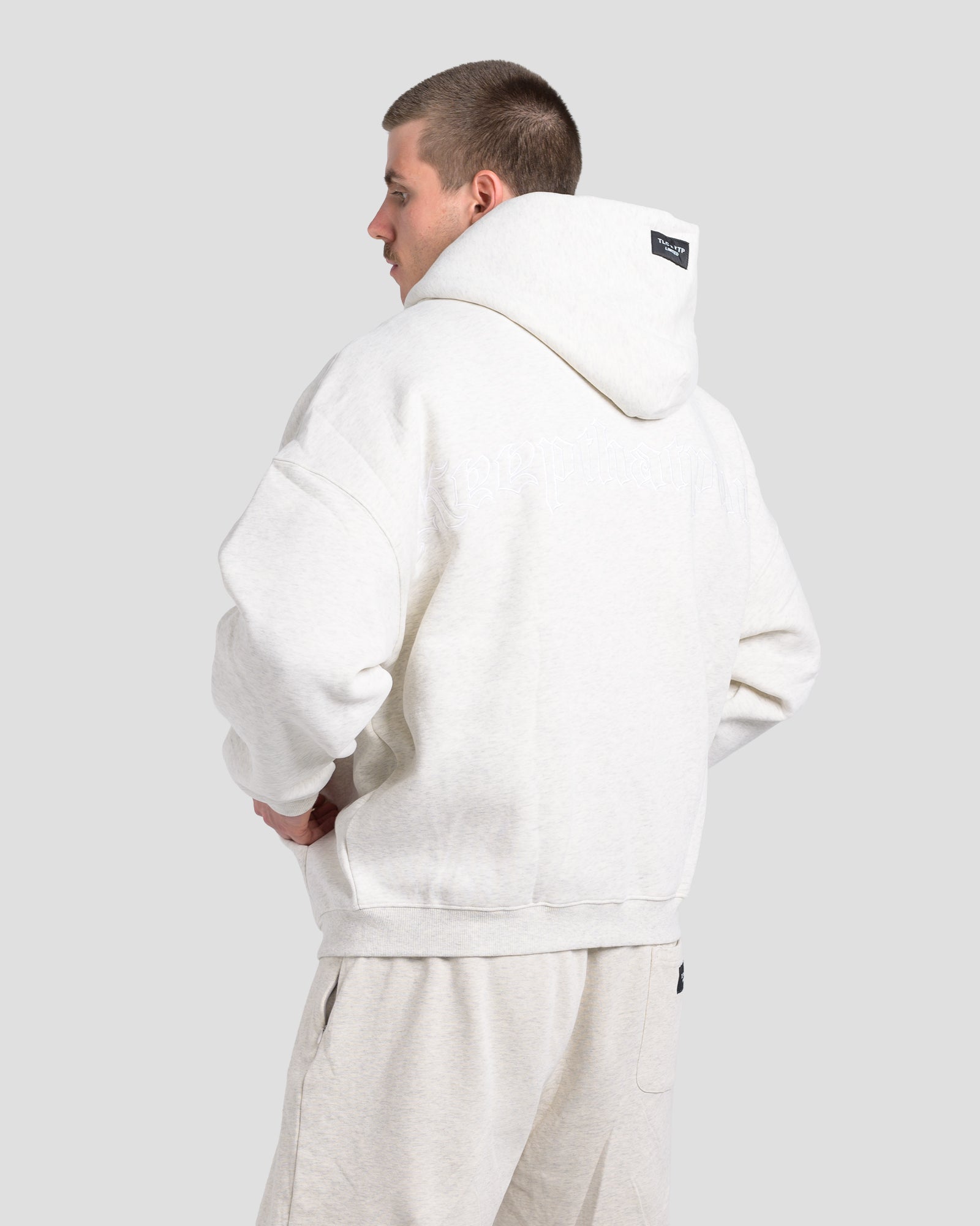 TONINO FULL ZIP JUMPER - MARLE GREY