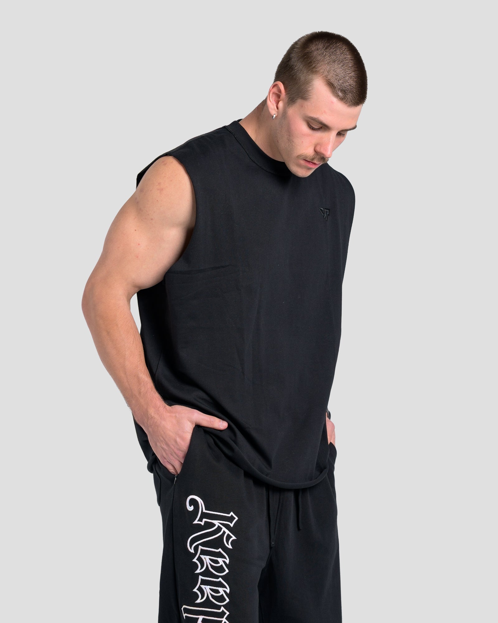 TONINO REGULAR TANK - BLACK