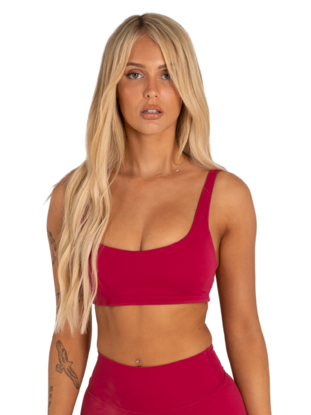 SLEEK BRA - CRANBERRY
